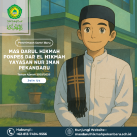 PENERIMAAN SANTRI BARU TAHUN AJARAN 2025/2026